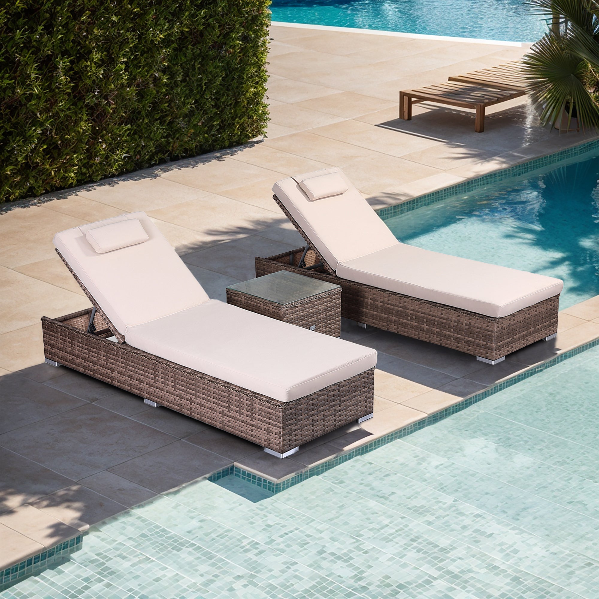 FSZ-102…Protective Cover Set for Two Loungers