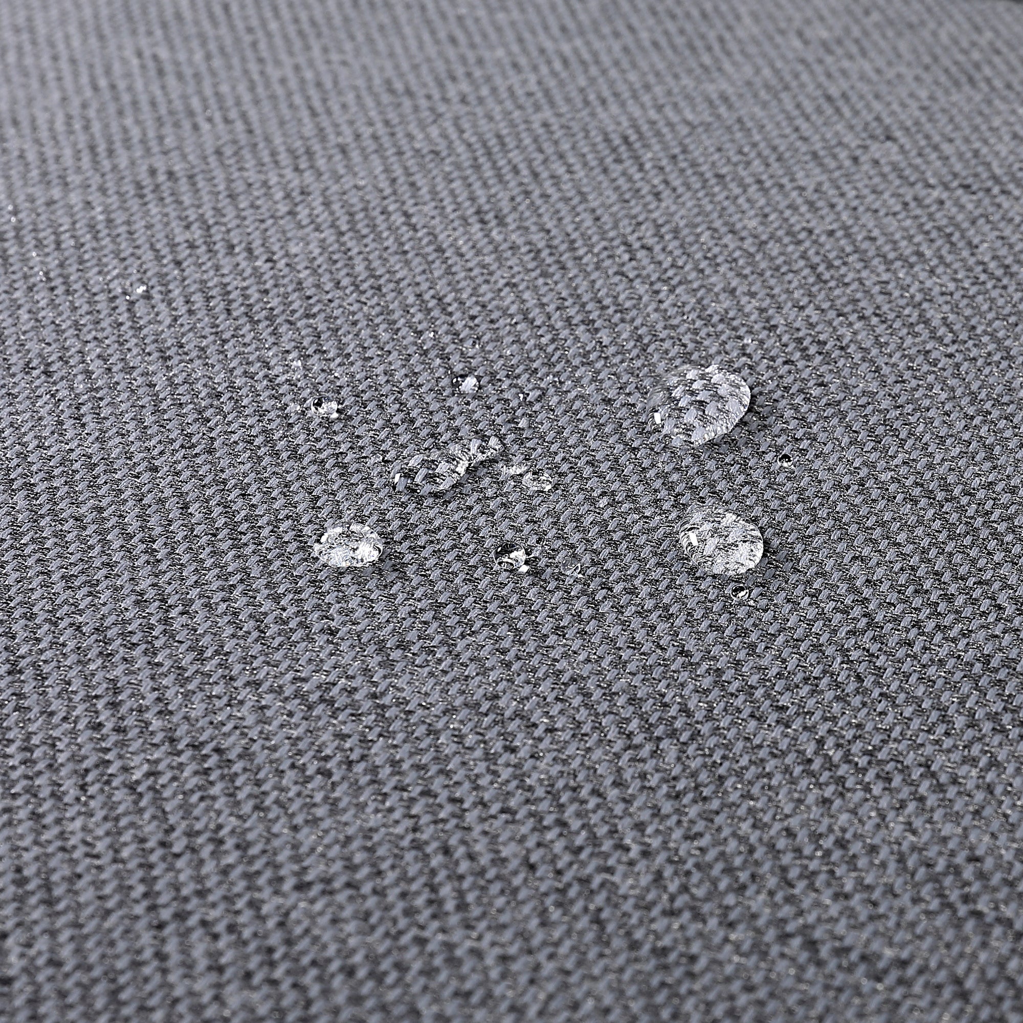 Victoria High Back Modular Corner Sofa Set & Arm Chair with Fire Pit Table in Slate Grey Weave(#529F))