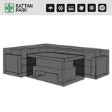 Protective cover- ROC-04L- Rose Modular corner Left Hand facing set