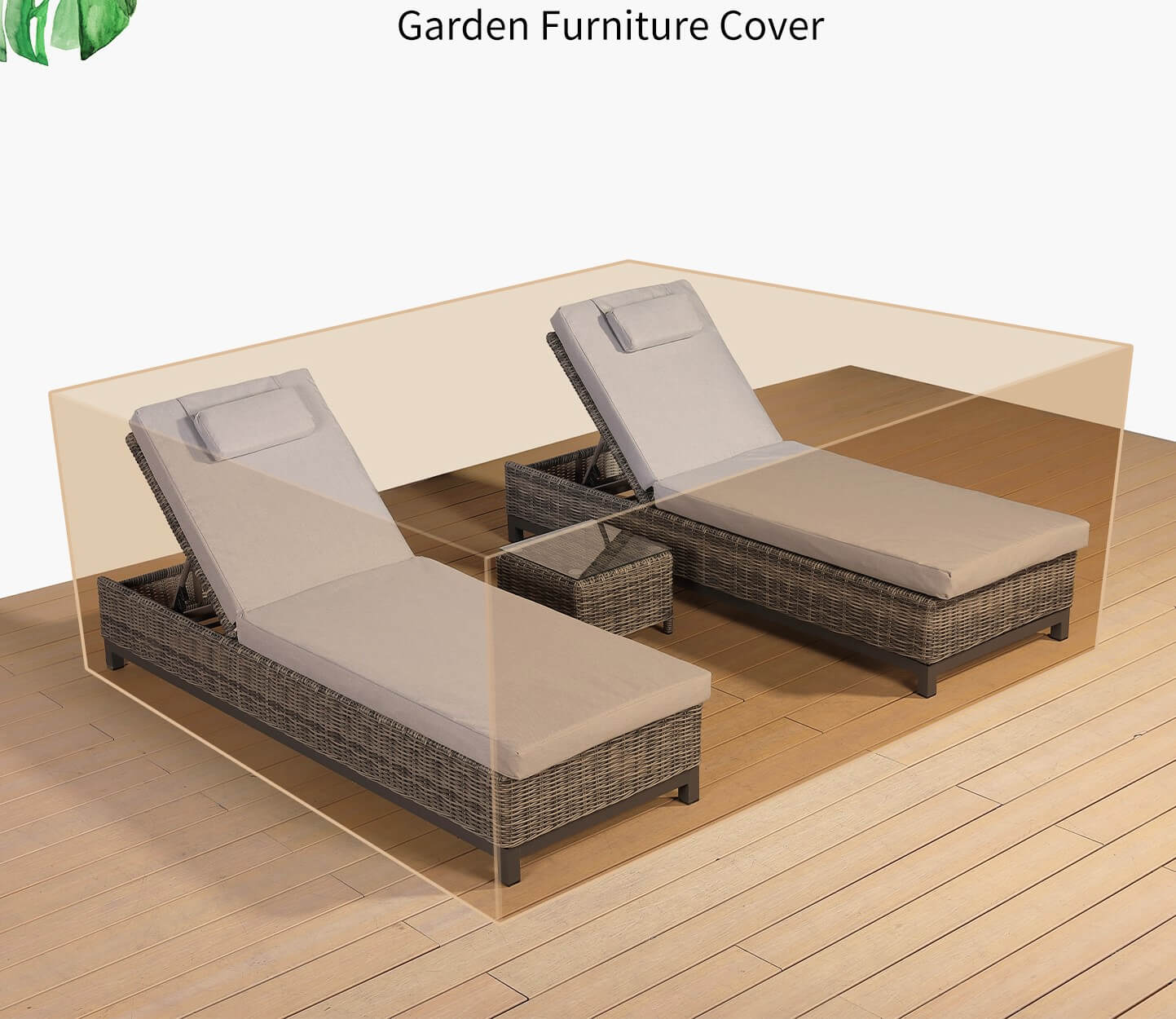 Protective cover - Cover-23 for Windsor Range Lounger Set