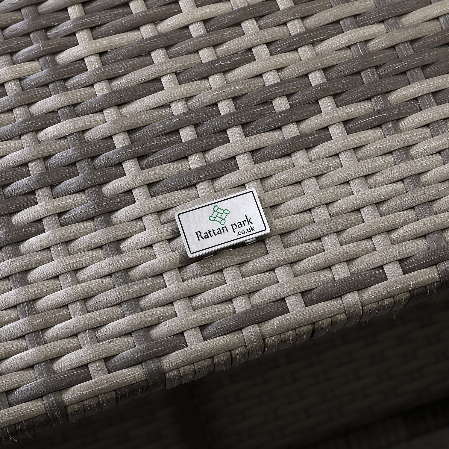 Cambridge Range Single Stool with Cushion in stone Browne Grey weave