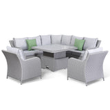 FSZ-9114-Protective Corner For Sicily Large Round Corner Sofa Set
