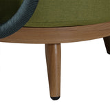 Pre Order_Luna Range Olive Green & Anthracite Rope Sofa Set | Premium Outdoor Lounge Furniture