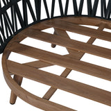 Pre Order_Luna Range Olive Green & Anthracite Rope Sofa Set | Premium Outdoor Lounge Furniture