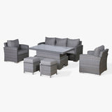 RC-525...Protective cover for Victoria High Back Large Sofa Set with Rising Table