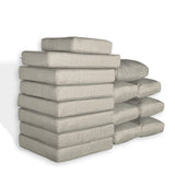 Replacement Cushion Covers 420R in Grey for Cambridge/Ascot/Kinston/Durley/Rose Modular Corner Set