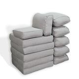 Replacement Cushion Covers RCC-04 in Grey for Cambridge / Durley /Ascot Small Corner set