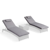 Replacement Cushion Covers RCC-06 in Grey for Victoria / Oxford Lounger Set