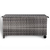 PRE ORDER...Paris Range Large Storage Box  in Grey Rattan Weave