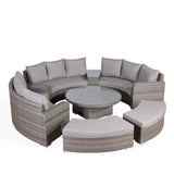 Winchester 2023 Range Large Round Set with Rising Table in Grey