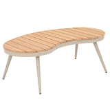 Pre Order....Berne Range Modular Corner Sofa Rope Set with 2 Coffee Tables with Teak Wood Top