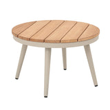 Pre Order....Berne Range Modular Corner Sofa Rope Set with 2 Coffee Tables with Teak Wood Top