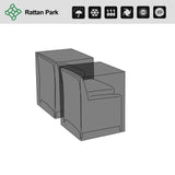 CLEARANCE...Protective cover FSZ-022- For Victoria Two Arm Chairs.