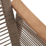 Pre Order....Berne Range Modular Corner Sofa Rope Set with 2 Coffee Tables with Teak Wood Top