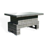 Lift & Rise Dining Table ONLY in Grey Weave