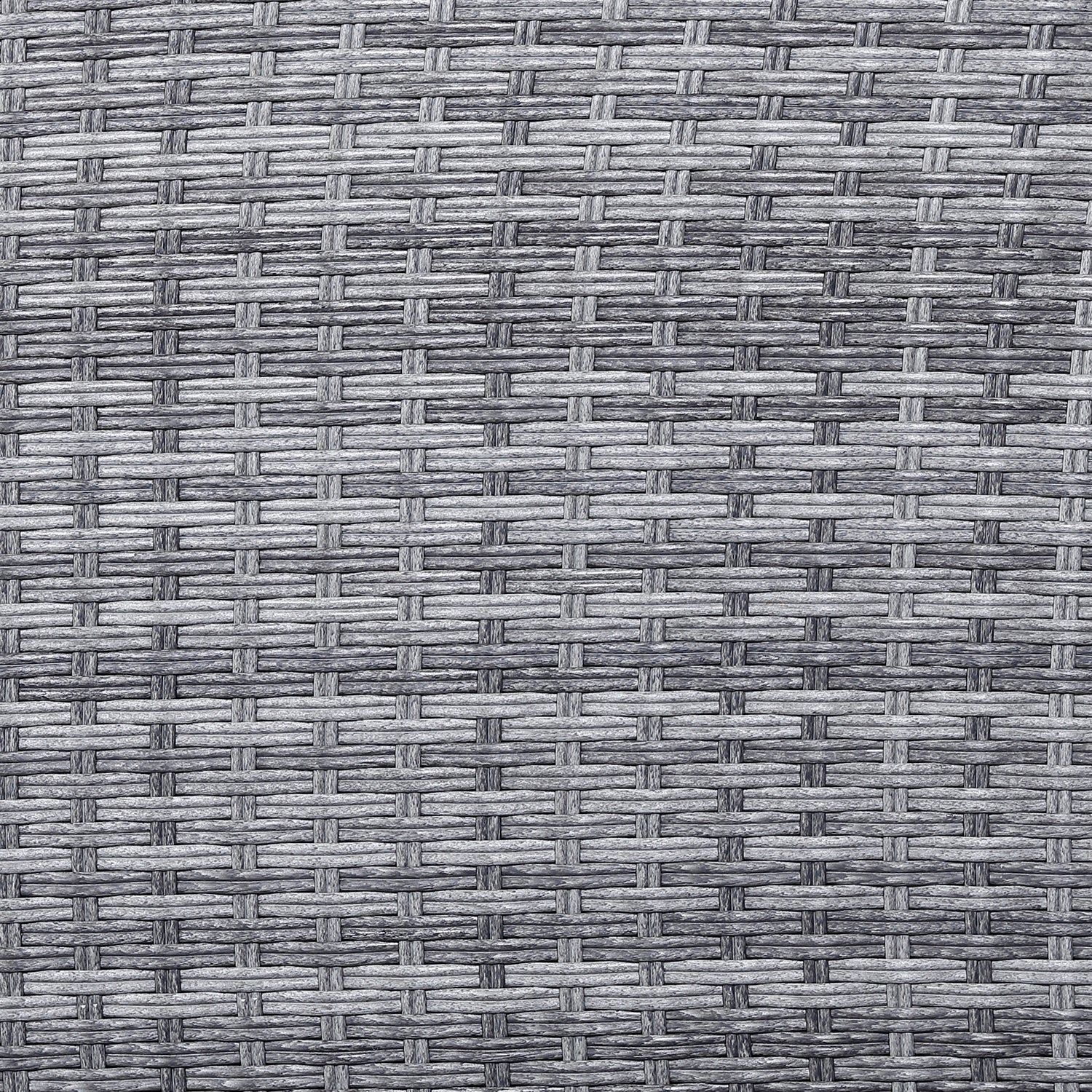 Rose Range Aluminum High Back left handed Large Corner Set  in Grey weave