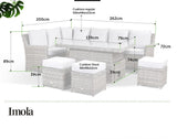 RC-08-L  Protective cover for Santos and Imola Corner Sofa with Rising Table