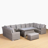 Winchester 2023 Range Large U-Shape Corner Sofa Set in Grey (#23007)